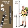 JAICOM Telescoping Tent Tarp Pole, 95–230 cm Adjustable Aluminum Pole for Canopies, Tents, Tarps & Camping view 2