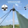 JAICOM Telescoping Tent Tarp Pole, 95–230 cm Adjustable Aluminum Pole for Canopies, Tents, Tarps & Camping view 4