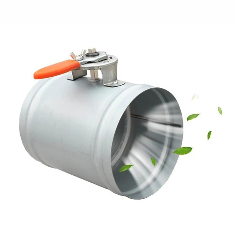 LXYTT Manual Round HVAC Air Duct Damper, 80 mm Diameter