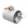 LXYTT Manual Round HVAC Air Duct Damper, 80 mm Diameter view 1
