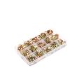 115-Piece Hose Clamp Set with Colored Zinc Plating, 6–22 mm view 1