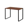 AKKE Coffee Table with Metal Legs, Laminated Top, 55 cm High, 50 x 50 cm view 4