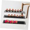 CHILDWEET Black Acrylic Display Stand, Three-Tiered view 4