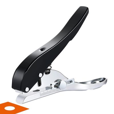 Orolotay 3/8–10 mm Single-Hole Punch, Heavy-Duty Portable Long-Reach Punch