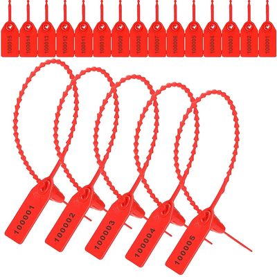 Orolotay 1,000-Count Plastic Tamper-Evident Seals, Numbered Security Tags for Cable Ties