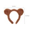 FRCOLOR 3-Pack Women's Bear-Ear Fabric Headbands view 2