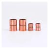 RUAJOGYNVM 6.35–159 mm, 1/4 in, 3/8 in, 1/2 in, 5/8 in, 3/4 in, 1 in–6.25 in ID Copper End-Feed Solder Straight Coupling Pipe Fitting (DN200) view 2
