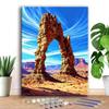 Paint by Numbers for Girls Ages 8–12 and Adults, Desert Landscape DIY Canvas Kit, 100 x 130 cm, H-221 view 2