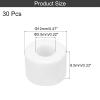 QUARKZMAN 30-Pack Flat Ceramic Washers, 5.5 mm ID x 12 mm OD, Gray and White view 2