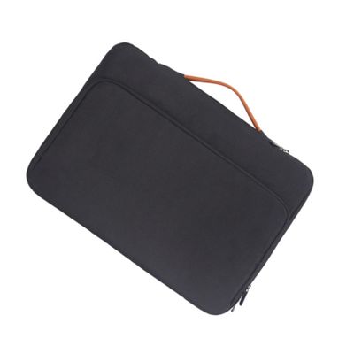 HOMSFOU 1-Piece Handheld Laptop Bag, Waterproof Business Briefcase, Large Capacity, Breathable and Durable, Black