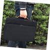 HOMSFOU 1-Piece Handheld Laptop Bag, Waterproof Business Briefcase, Large Capacity, Breathable and Durable, Black view 2