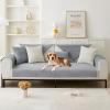 GKXLH Soft Milk Fleece 45 x 45 Cushion Cover for Couch Sofa (Light Gray/1 Pc) view 2