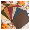GSJNHY 20 Kraft Envelopes, 70 x 105 mm, Linen-Textured Triangle Design view 3