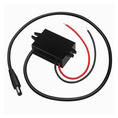 AC24V to DC5V Step-Down Voltage Regulator, 1A/3A/5A Solar Power Supply Inverter Buck Transformer Module (3A, ABS Plastic, M)