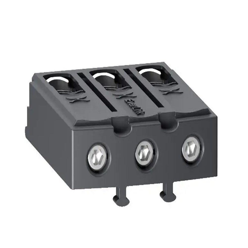 LAD96560 LAD96560C Terminal Block, TeSys D, EverLink BTR Screw Connections, 3-Pole, for LC1D40A–D80A Contactors