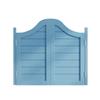Zhixubah Blue Wood Cafe Saloon Swing Door, W108 x H100 cm view 1