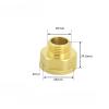 FQHIDMOMX Female-to-Male BSP Brass Pipe Fitting, 3/4"–2" view 4