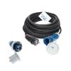 Kalle AquaSecure Schuko 230V 16A Connection Cable, 2.5 mm, IP68 Plug, DIY Assembly, 50 m view 1