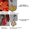 Cargo Lifting Net for Hoists, 1.5 x 1.5 m, 10 cm Mesh, 300 kg view 2