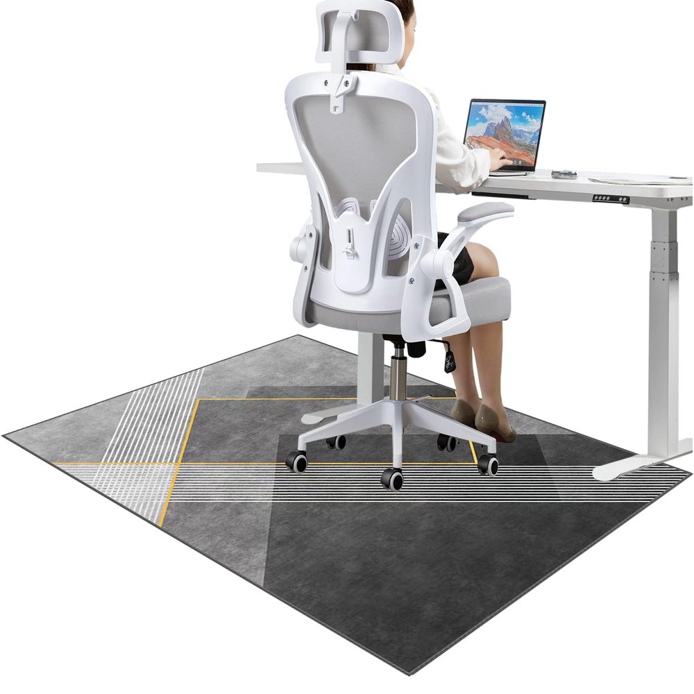 Chair Mat for Hard Floors and Carpets, 100 x 120 cm