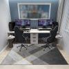 Chair Mat for Hard Floors and Carpets, 100 x 120 cm view 2
