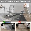 Chair Mat for Hard Floors and Carpets, 100 x 120 cm view 4