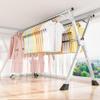240 cm Folding Stainless Steel Clothes Drying Rack view 2