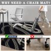 JaevKwzy Office Chair Mat for Hard Floors and Carpets, 180 x 200 cm view 4