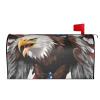 American Flag Magnetic Mailbox Cover for Christmas Decoration view 2
