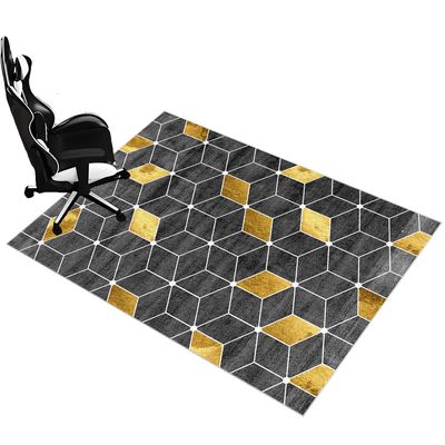 YUEAENK Office Chair Mat 90 x 120 cm for Hard Floors