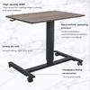 OLSKFUH Height-Adjustable Overbed Table with Casters view 3