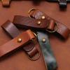 QUARKZMAN 32-Pack 38 mm O-Ring Key Rings for DIY Crafts, Leather Belts and Macramé, Bronze view 4