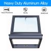 Galvanized Steel Roof Hatch with Double-Glazed Tempered Glass, 65 x 90 cm view 3