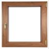 ALUCON 900 x 1000 mm uPVC Casement Window, Golden Oak/Golden Oak, DIN Right-Hand view 1