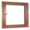 ALUCON 900 x 1000 mm uPVC Casement Window, Golden Oak/Golden Oak, DIN Right-Hand view 4