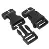 Peminkoo 2-Piece 1-Inch SRB Side-Release Buckles for Tactical MOLLE/PALS Gear, Black view 1