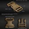 Peminkoo 2-Piece 1-Inch SRB Side-Release Buckles for Tactical MOLLE/PALS Gear, Black view 3