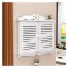 Decorative Electrical Meter Box Cover with Shelf and Hooks view 2