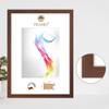 FRAMO Wenge Brown MDF Wood Picture Frame 80 x 121 cm, Custom-Made view 4