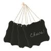 Small Vintage-Style Chalkboards, Set of 4, Black view 1