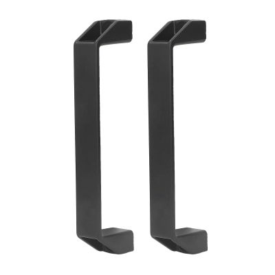 Mavaol Aluminum Door Pull Handles, Black, 180 mm Hole Spacing
