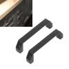 Mavaol Aluminum Door Pull Handles, Black, 180 mm Hole Spacing view 2