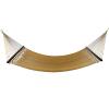 Double-Wide 3 m Polyester Rope Hammock with Spreader Bars, 2-Person, 130 cm Wide view 1