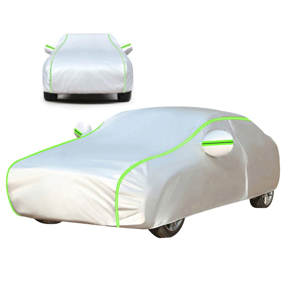 Full Car Cover for Dodge Challenger SRT8 2008–2010, Oxford Fabric, All-Season, UV-Resistant, Side Zipper