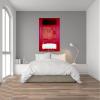 RYLJCZ Mark Rothko White and Brown Famous Wall Art Reproduction, Abstract Canvas Painting for Living Room Decor, 55 x 72 cm (21.6 x 28.3 in), Unframed view 2