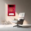 RYLJCZ Mark Rothko White and Brown Famous Wall Art Reproduction, Abstract Canvas Painting for Living Room Decor, 55 x 72 cm (21.6 x 28.3 in), Unframed view 4