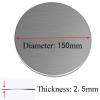 Aluminum Sheet, Aluminum Discs, Round Aluminum Plate, 2.5 mm Thick, Diameter 100–300 mm, Metal Disc for Aerospace and Industry, 150 mm Diameter view 2