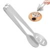 Stainless Steel Tea Bag Squeezer Tongs view 1