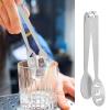 Stainless Steel Tea Bag Squeezer Tongs view 2