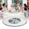 Rotating Glass Serving Platter, Lazy Susan, 24.47-Inch view 1